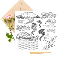 various cloud transparent clear stamps for diy scrapbooking card making stamps fun decoration supplies