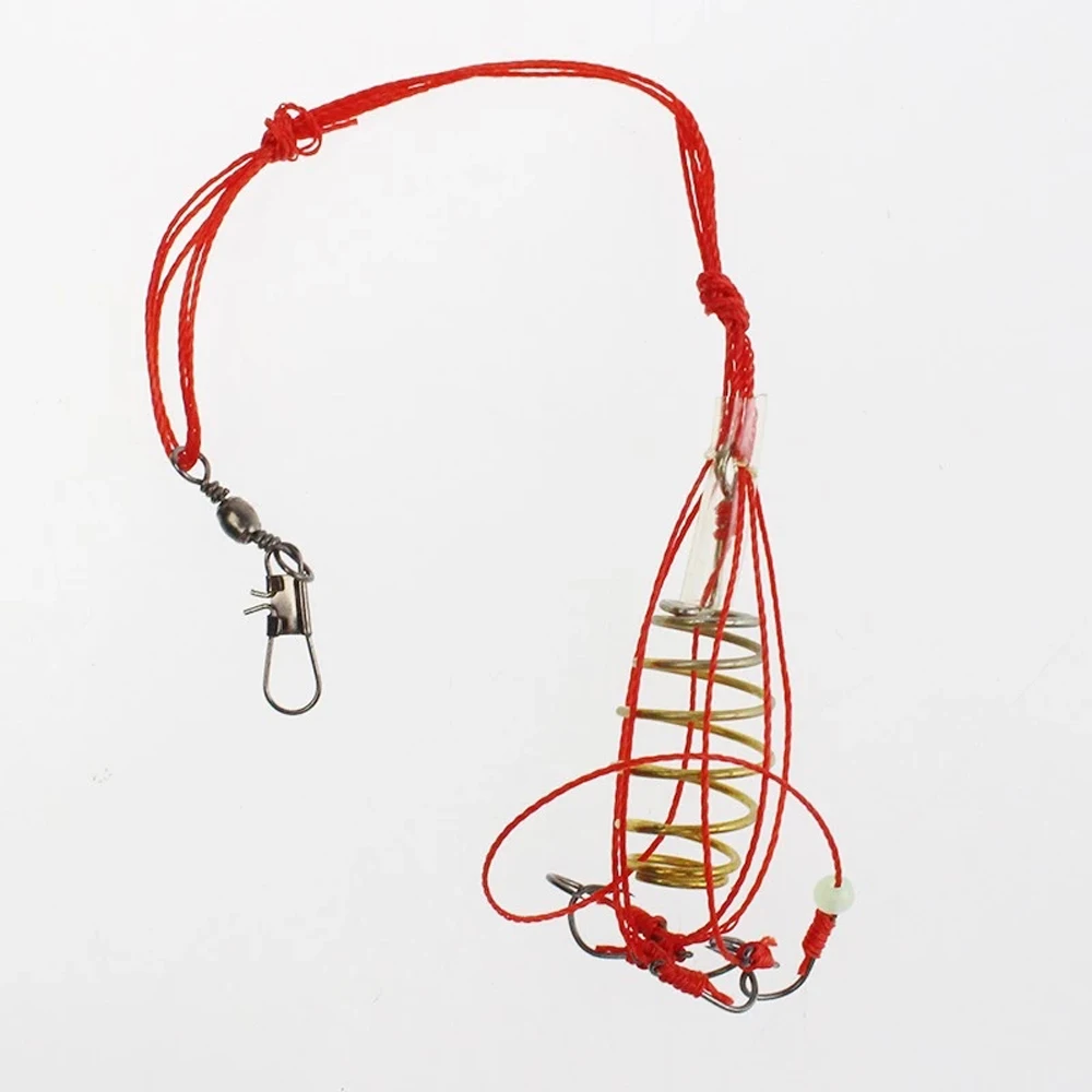 4 шт./лот рыболовный крючок рыболовная приманка ловушка для приманки клетка