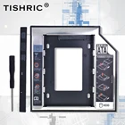 Tishric универсальный пластиковый алюминиевый с панелью 9,5 мм SATA 3,0 HDD Caddy Корпус для жесткого диска адаптер DVD HDD для ноутбука Optibay