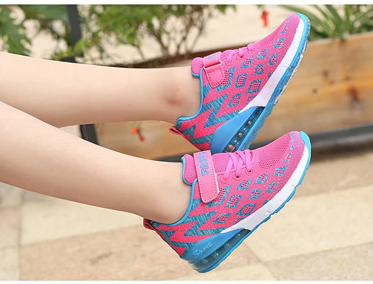 Brand Kids Sneakers Breathable Girls Running Shoes New Style Children's Shoes Air Cushion Basket Enfant Boys Sport Shoes