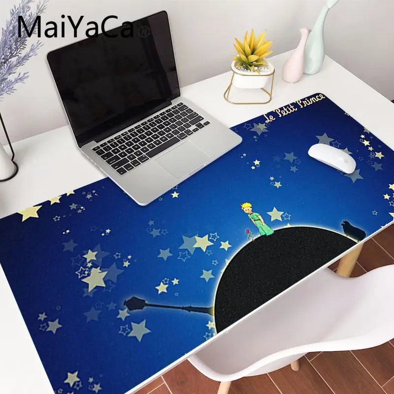 

MaiYaCa The Little Prince mouse pad gamer play mats XXL Mause Pad Keyboard Desk Mat Gaming mouse mat for lol/world of warcraft