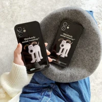 cute cartoon dog phone case for iphone 12 pro case imd soft ins korea silicone non slip for iphone xr x xs max 7 8 plus fundas