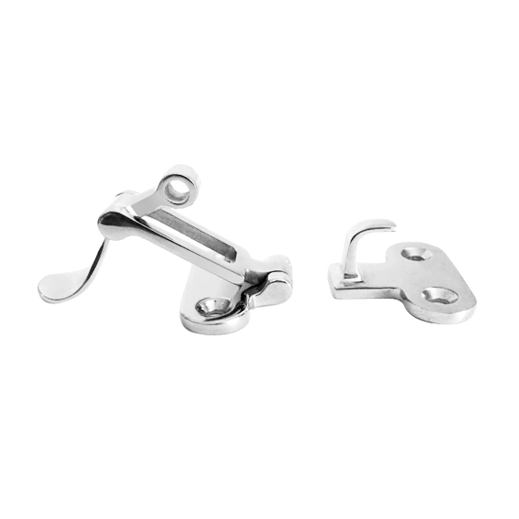 

2x Stainless Steel Yacht Boat Locker Latch Anti-Rattle Fastener Clamp 4-3/8''