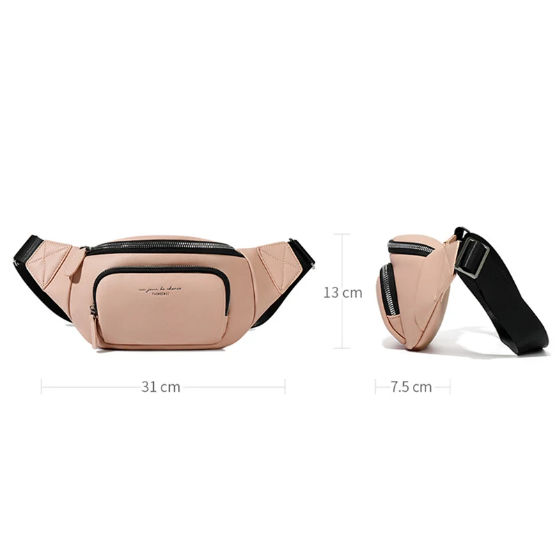 

Waist Bags Women Casual Travel Ladies Belt Crossbody Bag Women's Chest Bag Fashion Shoulder Bags Fanny Pack Female Purse