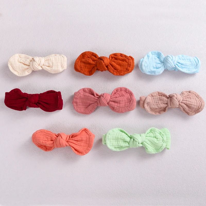 

Baby Headband Rabbit Ear Hair Band For Children Turban Girl Cotton Linen Headwrap Newborn Princess Accessories Elastic Headbands