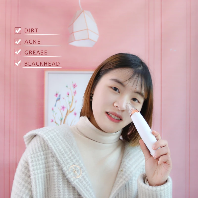 Вакуумный Очиститель пор для удаления черных точек ухода за кожей лица | Красота