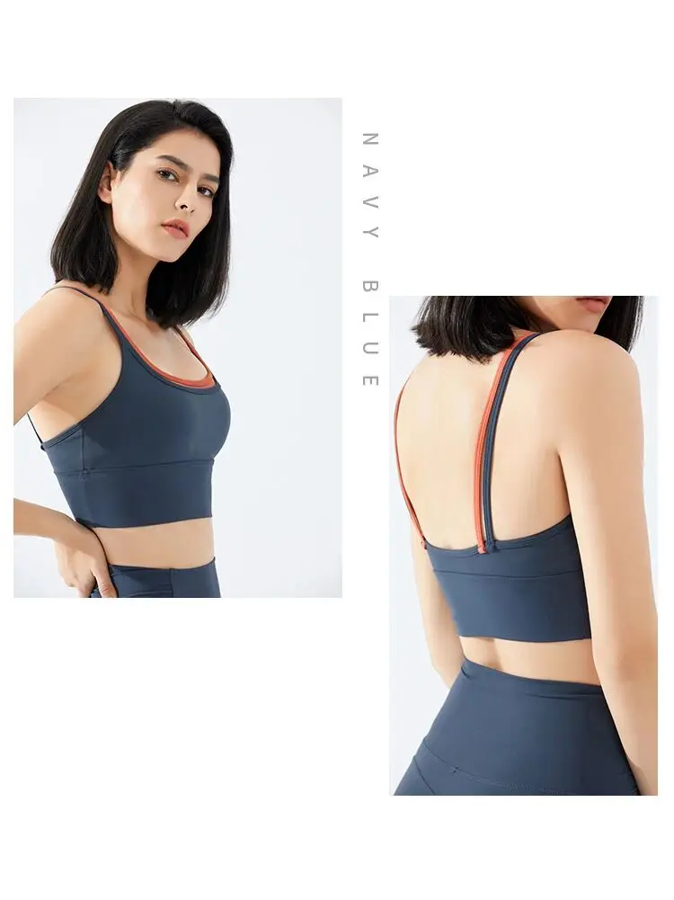 

2021 New Seamless Sports Bra Women Push Up Bra Jogging Gym Tube Top Bras Girl Underwear Fitness Running Yoga Sports Tops