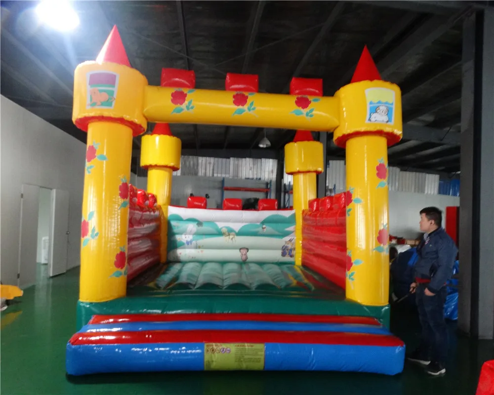 

Bounce House Inflatable Castle Happy Hop Popular Design Inflatable Jumping Playground For Kids