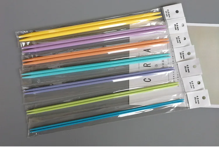 

14pcs Colorful Crochet Hooks Set Stitches Knitting Needles Smooth Plastic Handle DIY Yarn Sewing Accessories Sweater Weave Tool