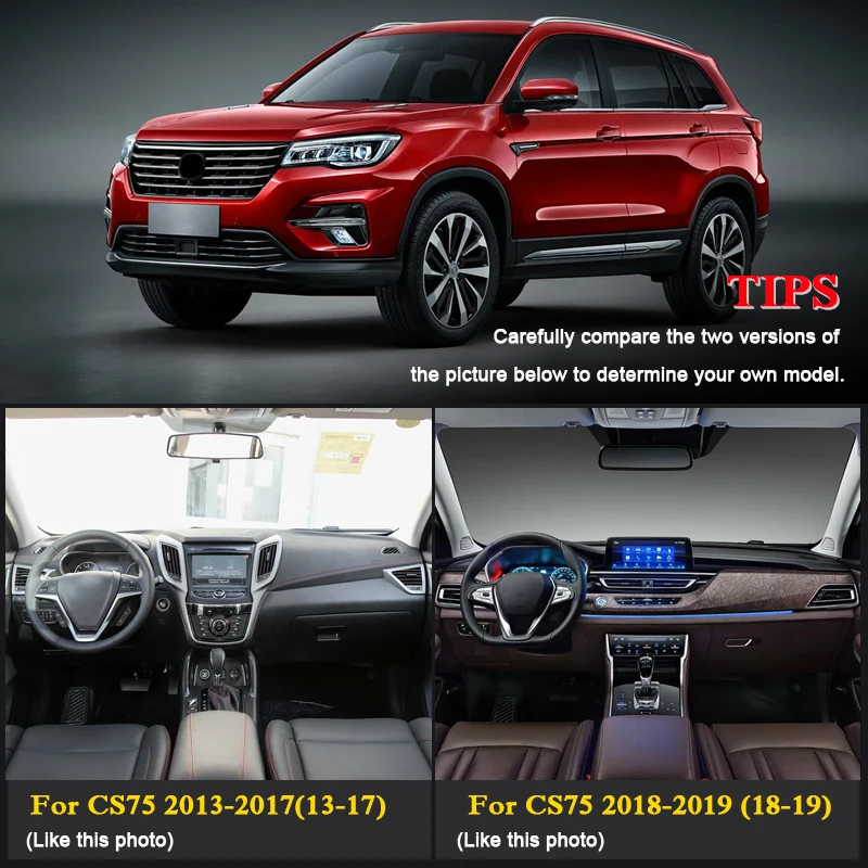 Стайлинг приборной панели автомобиля избегайте светильник коврик покрытие