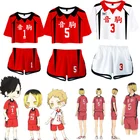 Haikyuu! Kozume Kenma рубашка шорты униформа косплей костюм Yaku Morisuke Nobuyuki рубашка костюмы для женщин мужчин старшая школа одежда