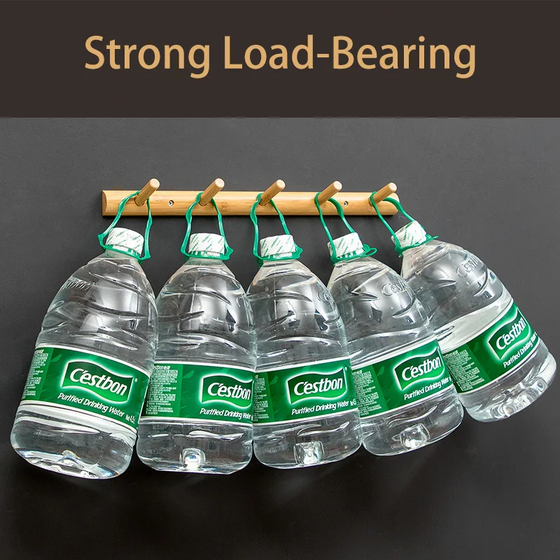 Твердые Деревянные Настенные Крючки вешалка для одежды крючком крючок клей