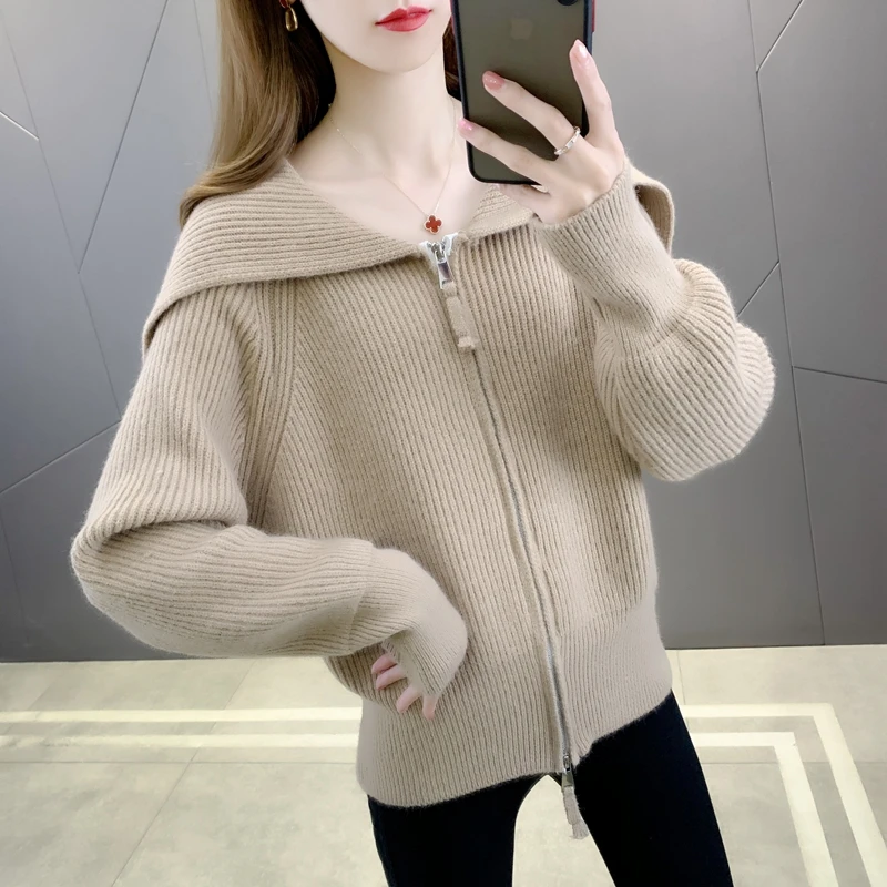 

Кардиган однотонный вязаный на молнии с большими лацканами [212714] 46, номер 1072 ниже 3 ряда