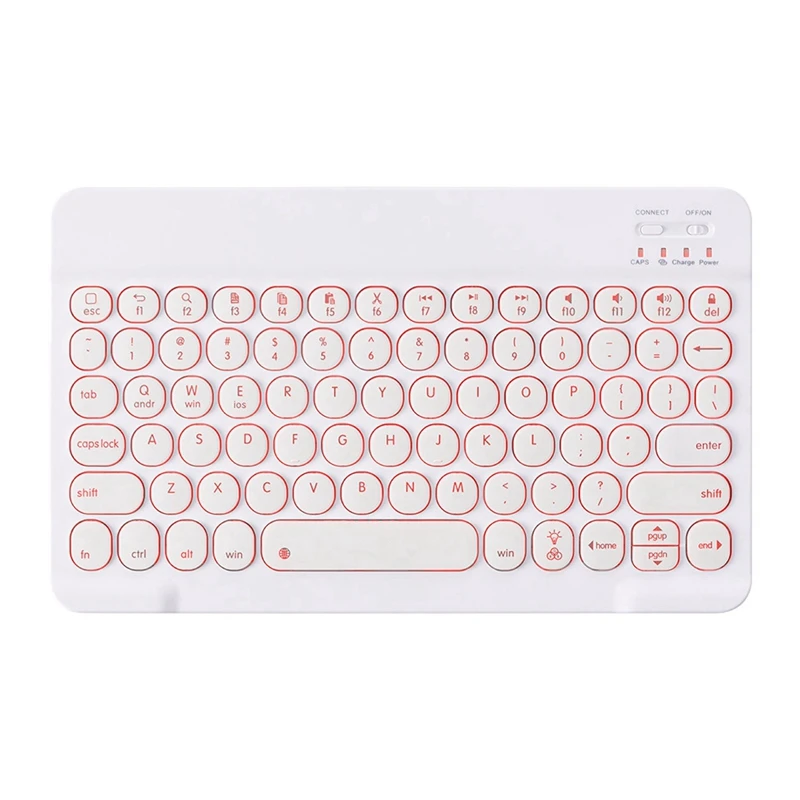 

HOT-Wireless Keyboard 10 Inch for ALLDOCUBE IPlay20 Teclast P20HD Tablet Keyboard with Backlight for Win Mac Android Ios