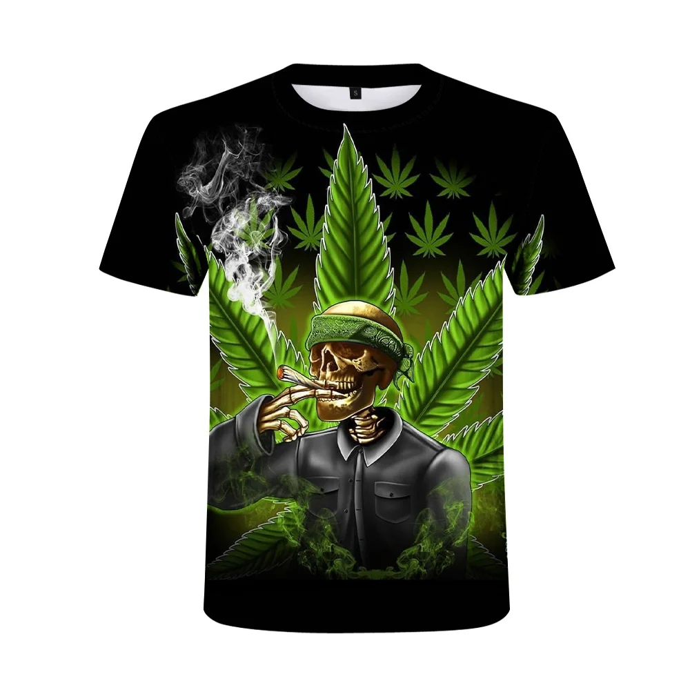 

2021 Weed 3D Printed Men tshirt Man Women Funny t shirts Homme Fashion Short Sleeve Hip Hop T-shirt Couple Hipster Tee Shirt