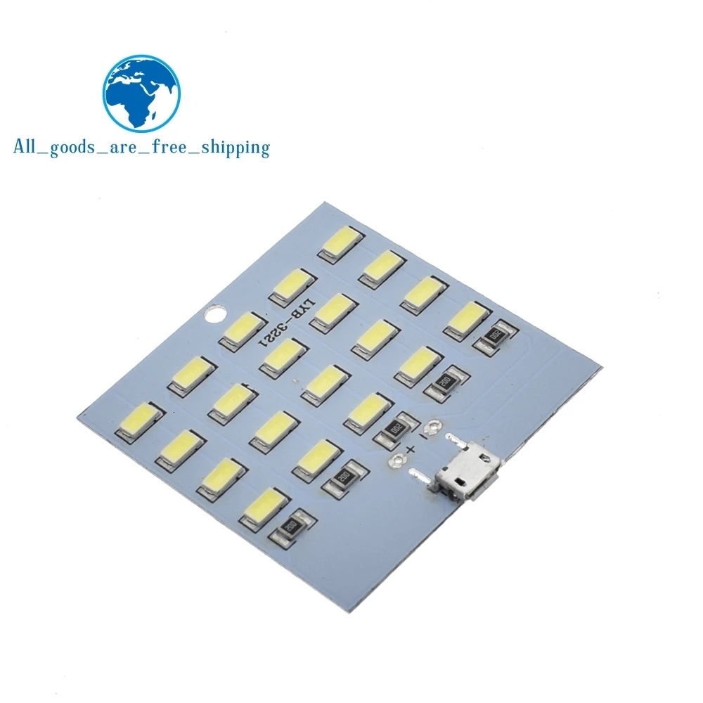 Высокое качество 5730 smd 5V 430mA~ 470mA белый Mirco Usb 5730 светодиодный светильник ing панель USB Мобильный светильник аварийный светильник Ночной светильник