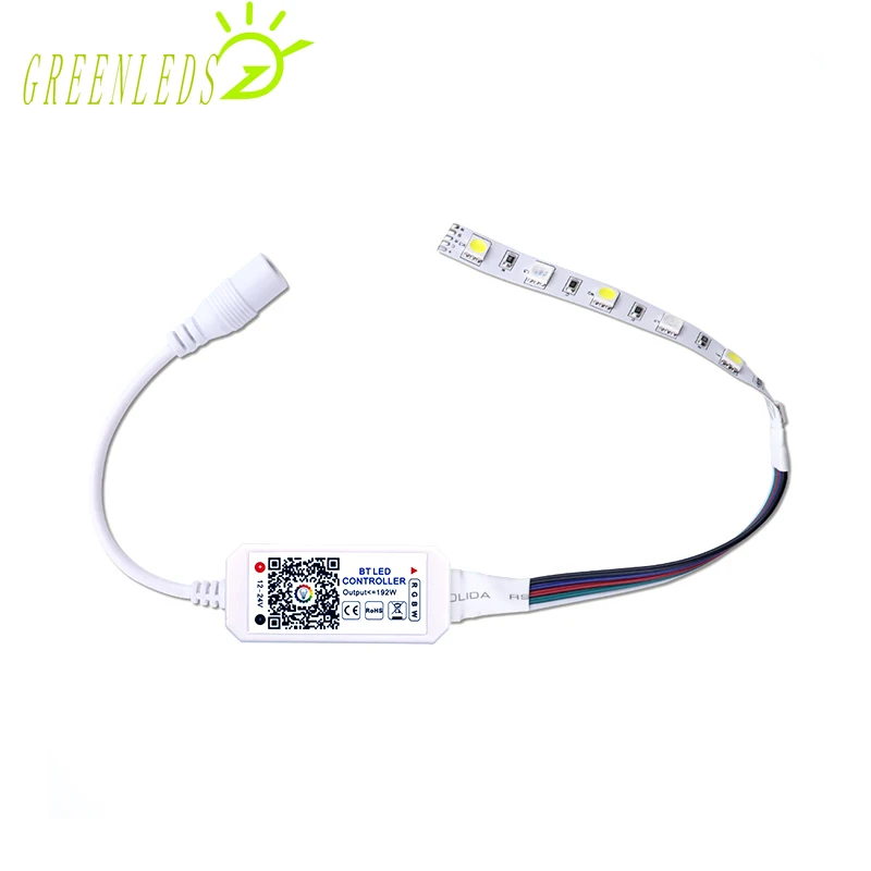 LED RGBW BT цветной мини Bluetooth музыкальный контроллер JM-MB-RGBW 16A |