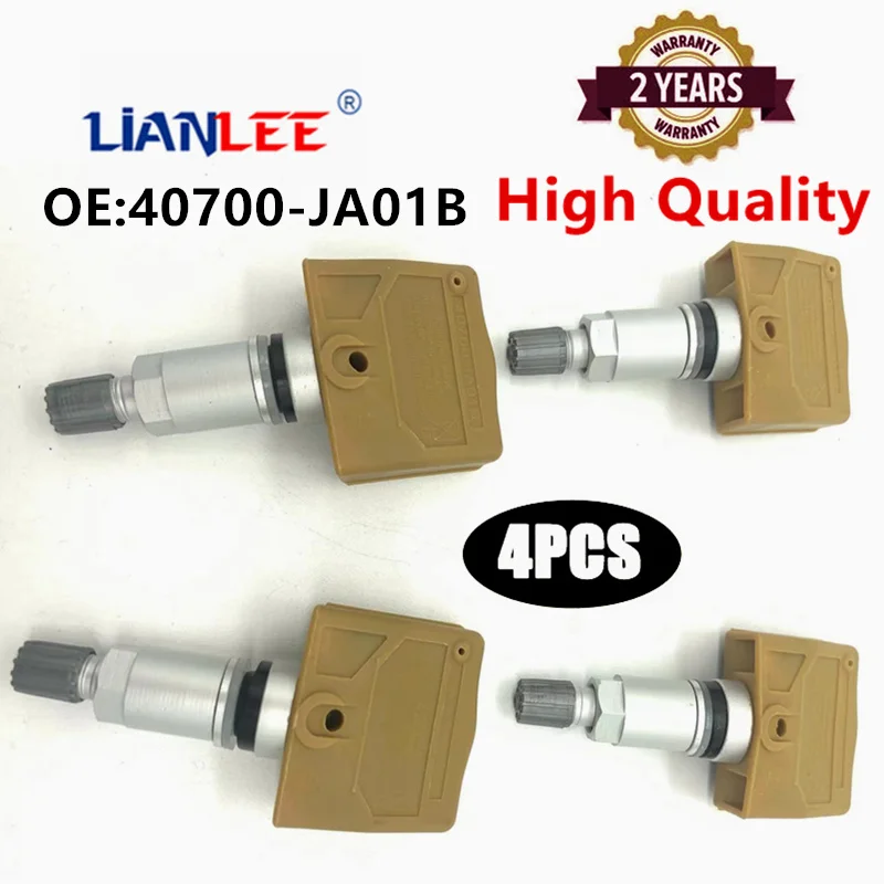 4 шт./лот 40700-1AA0C 40700-JA01C датчик давления в шинах для Nissan Infiniti 40700-1AA0D 40700-JA02B 40700-JA01B