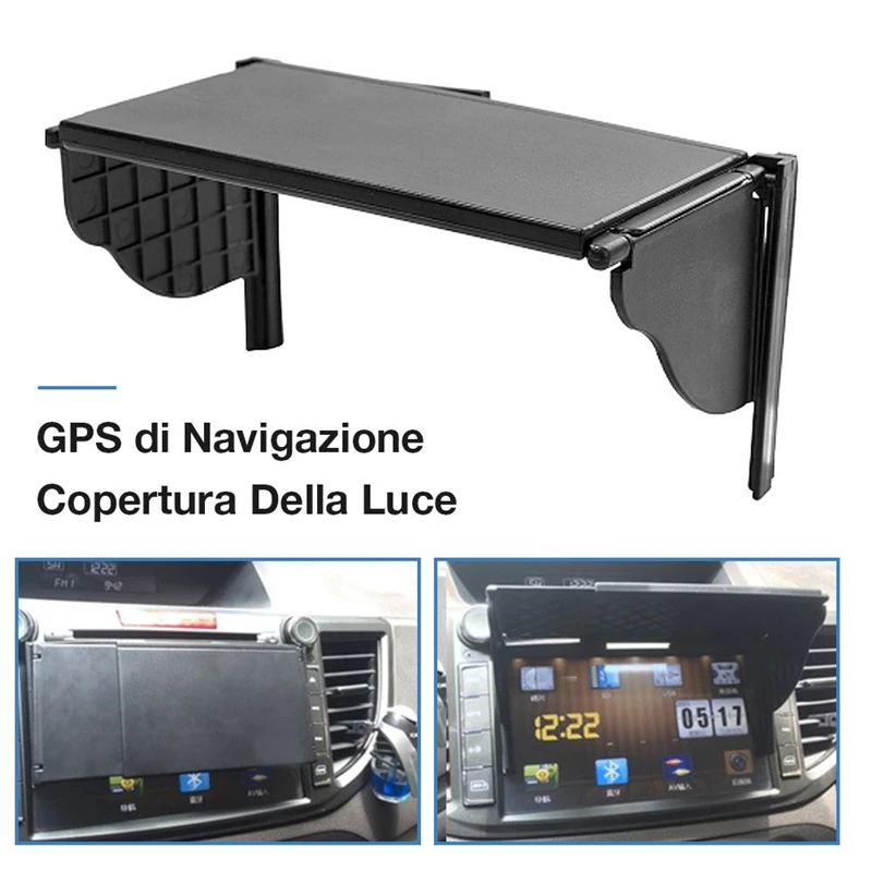 

Universal Car GPS Sun Shade Cover Navigation GPS Sunshade Cover Car GPS Cover Visor Extension For 7 inch Navigation Accessories
