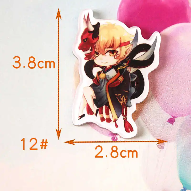 TQ 1 шт. мультяшный значок Onmyoji сабля брошь булавка Fate/Grand Order FGO Archer коллекционный