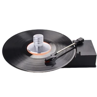 lp vinyl record player balanced metal disc stabilizer weight clamp turntable hifi
