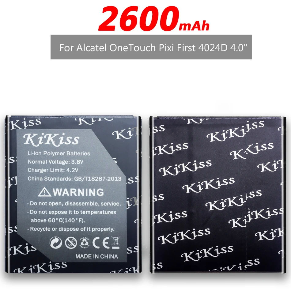 Аккумулятор TLi014C7 на 2600 мА · ч для Alcatel One Touch Pixi First 4024D 4 0 дюйма + номер