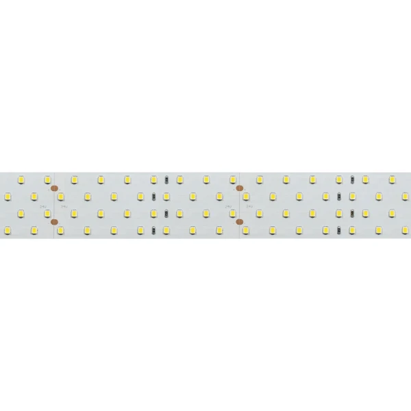 Светодиодная лента RT 2-2500 24V Warm2700 4x2 (2835 700 LED LUX) ( 30 Вт/м IP20). Упаковка 2 5 м | Освещение