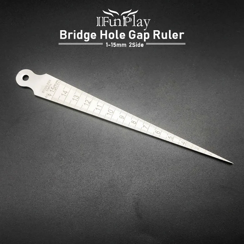 1/10 шт. деревянные акустические гитары Настройка 1 15 мм отверстие разрыв инспекции