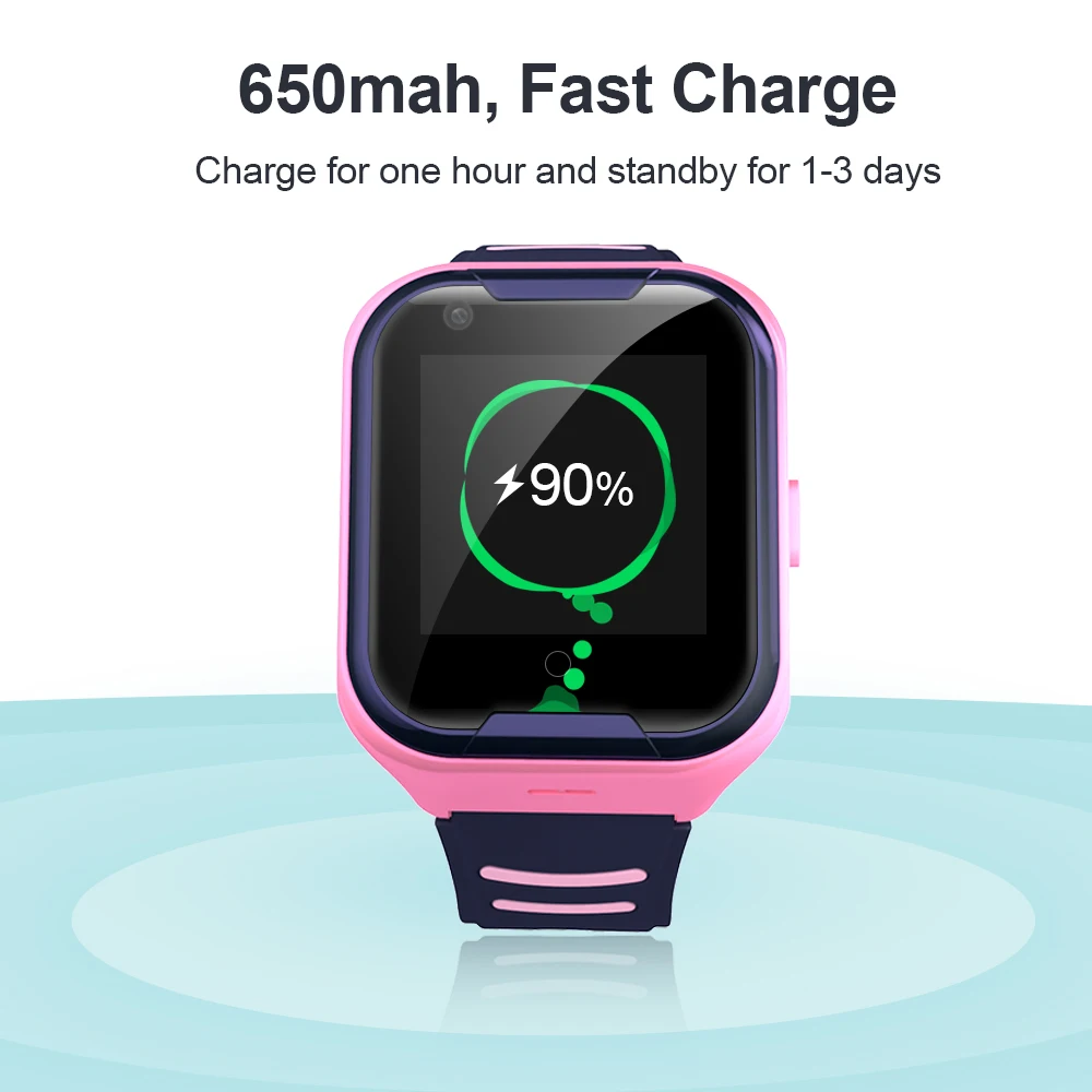LEMFO 4G Детские Смарт-часы gps Wi-Fi LBS позиционирование IP67 водонепроницаемый