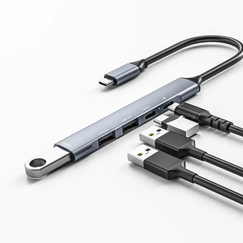 

Док-станция 5 в 1 с двумя портами USB Type-c и USB 2,0