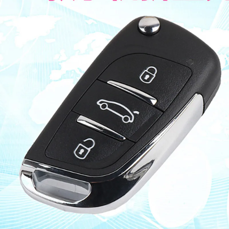 Складной чехол для дистанционного ключа KD VVDI TY90 DS Сменный Чехол с 3 кнопками|Ключ