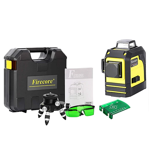 Option 3 FIRECORE 3D F93TG 12 линий зеленый лазерный уровень самонивелирующийся 360 горизонтальный и вертикальный крест супер мощный зеленый лазерный луч линии - Цвет: Option 3
