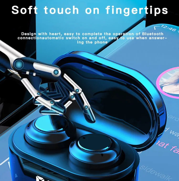 Беспроводные наушники Bluetooth 5 0 TWS мини-наушники водонепроницаемая гарнитура