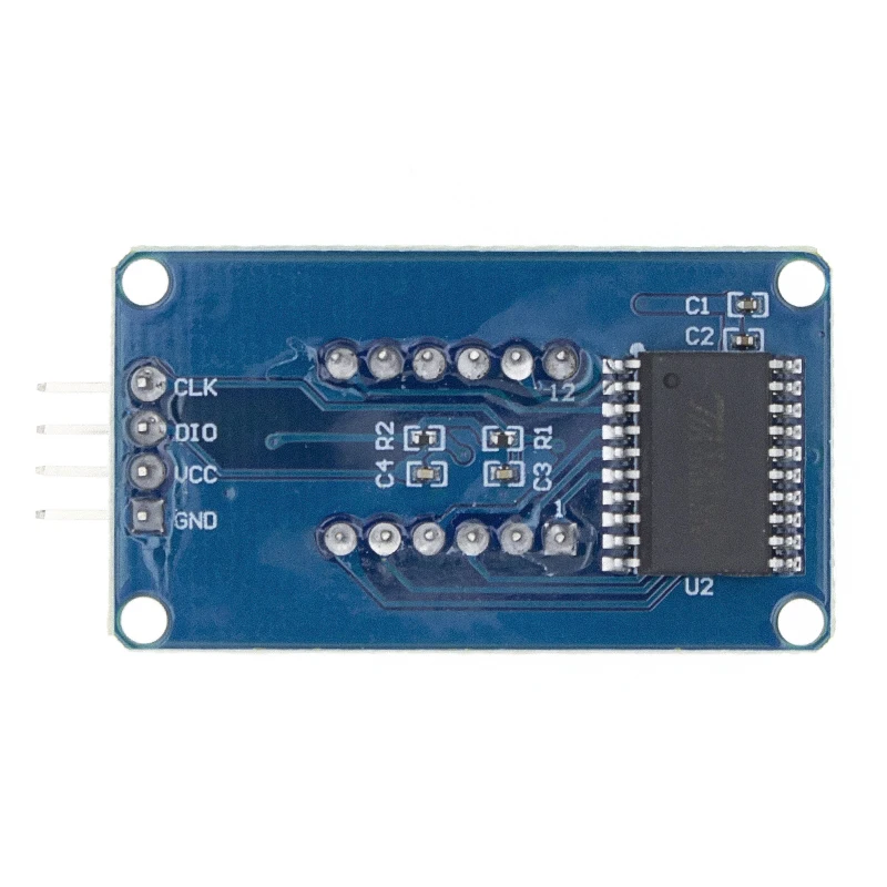 TM1637 4 бита цифровой светодиодный модуль дисплея для arduino 7 сегментов 0,36 дюймов часы красный анод трубки четыре последовательных драйвер платы Пакет