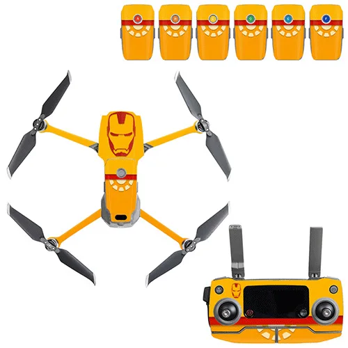 Граффити наклейка Skins Комплект для DJI Mavic 2 Drone Body sticker пустынный камуфляж наклейки аксессуары для кожи Mavic 2 PRO/Zoom