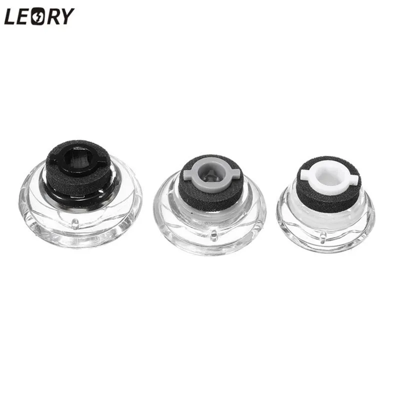 LEORY Clear Earbuds Tips Eargels Black Foam Для Plantronics Для Voyager Для LEGEND Наушники И Аксессуары S/M/L