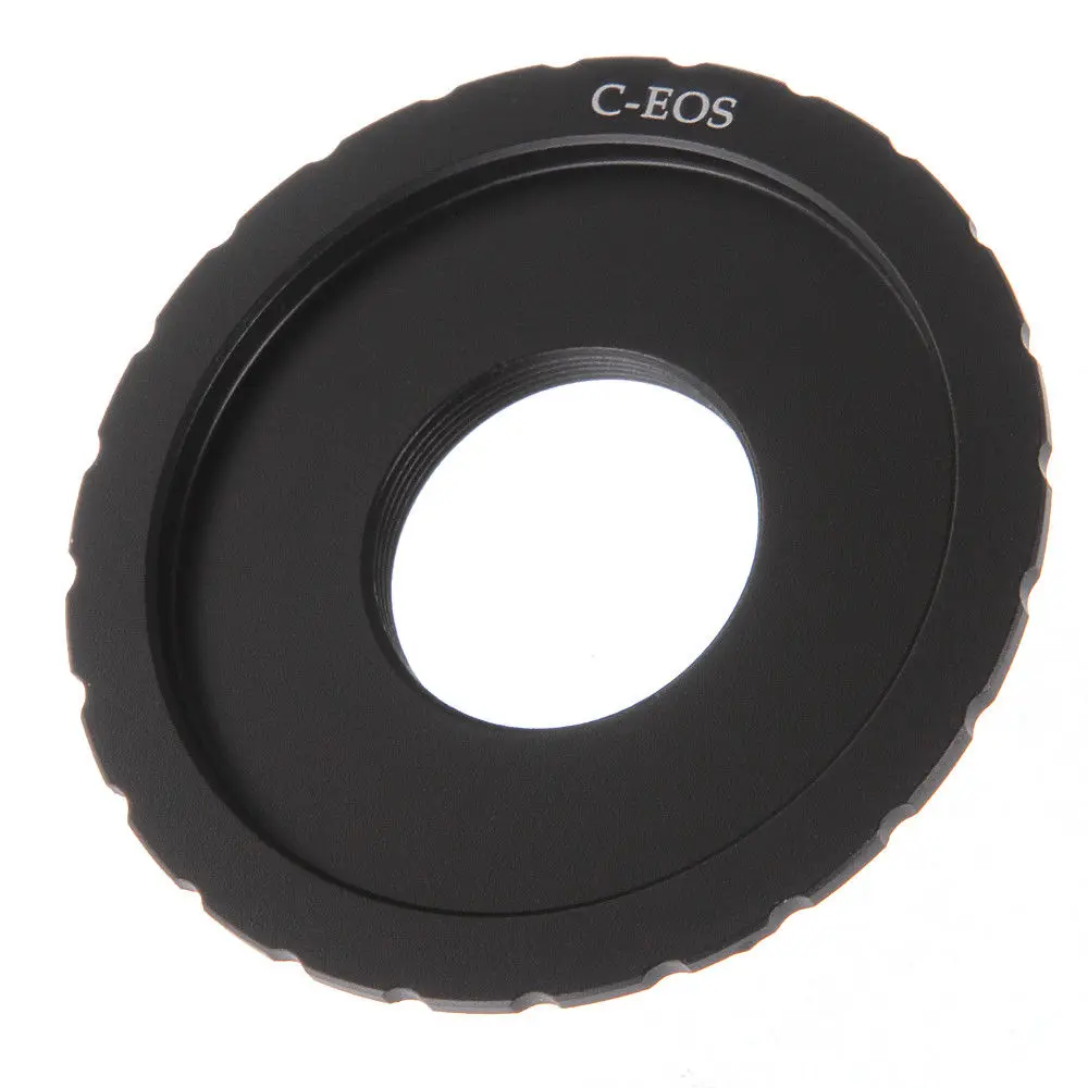 Кольцо адаптер GloryStar для объектива C Mount зеркальной камеры Canon EOS EF EFS 5D 6D 7D II III 70D