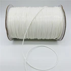 0,50,81,01,52 мм Белый вощеный шнур веревка из искусственной кожи нить веревка для ожерелья веревка для изготовления ювелирных изделий своими руками браслет Шамбала