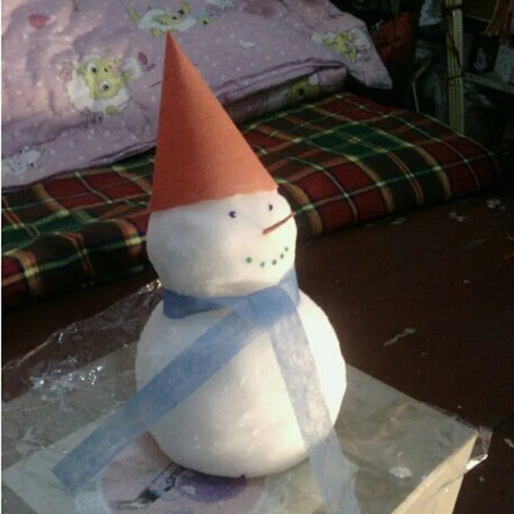 1 шт. искусственный снег мгновенный порошок гриппа зимнее украшение белый