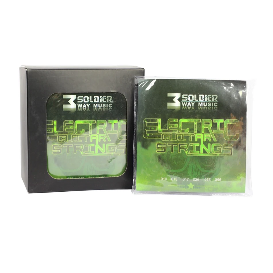 elektrische gitarre saiten set für 6 string e gitarre 009 042010 046 super licht medium überzogene nickel legierung wunde free global shipp