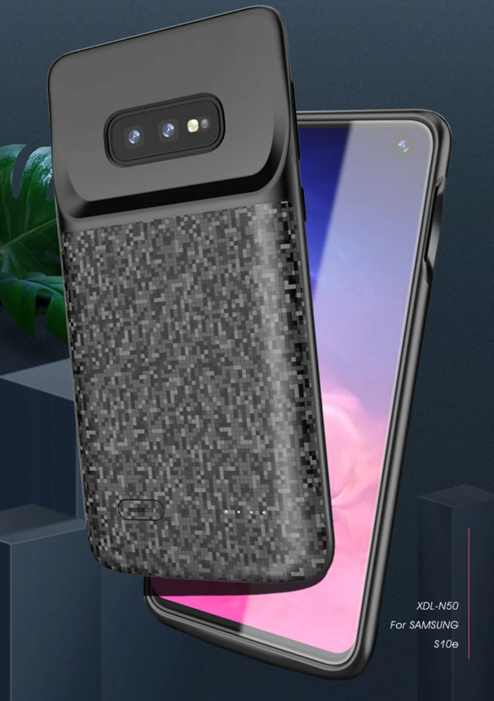 Vogek 5000 мАч чехол для зарядного устройства для samsung Galaxy S10 Plus внешний портативный внешний аккумулятор чехол для аккумулятора для samsung S10 S10E