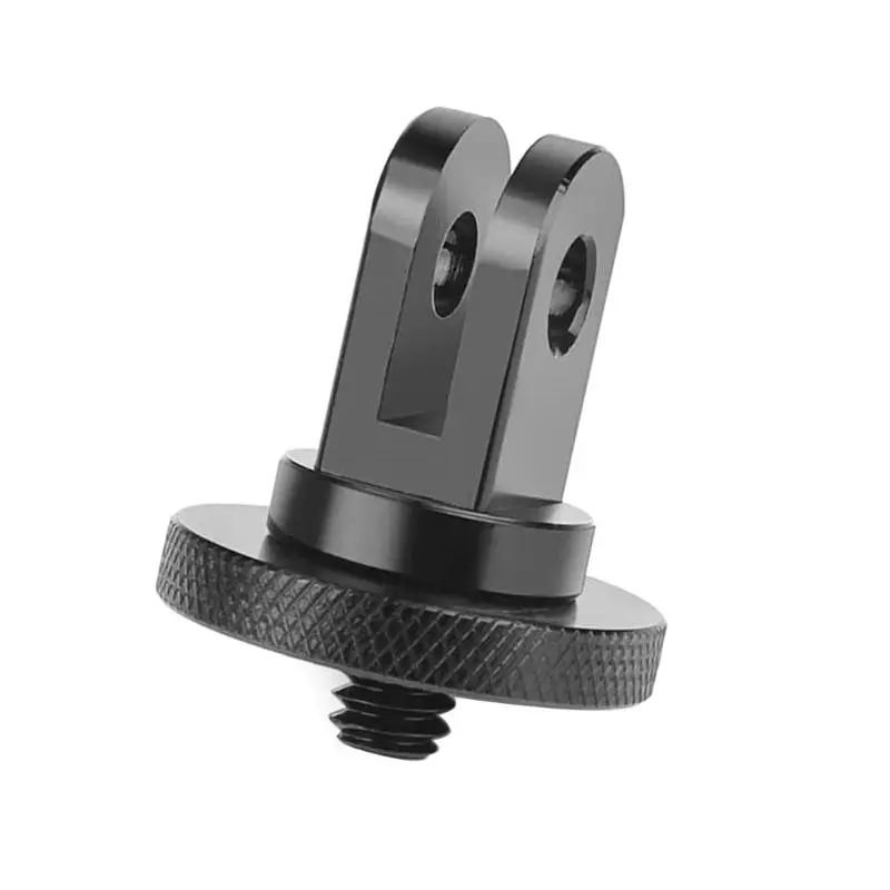 

Aluminum Alloy 1/4 Inch Mini Tripod Adapter Mount for gopro Hero 7 5 6 Session Sjcam Sj4000 Yi 4K Eken H9 Camera