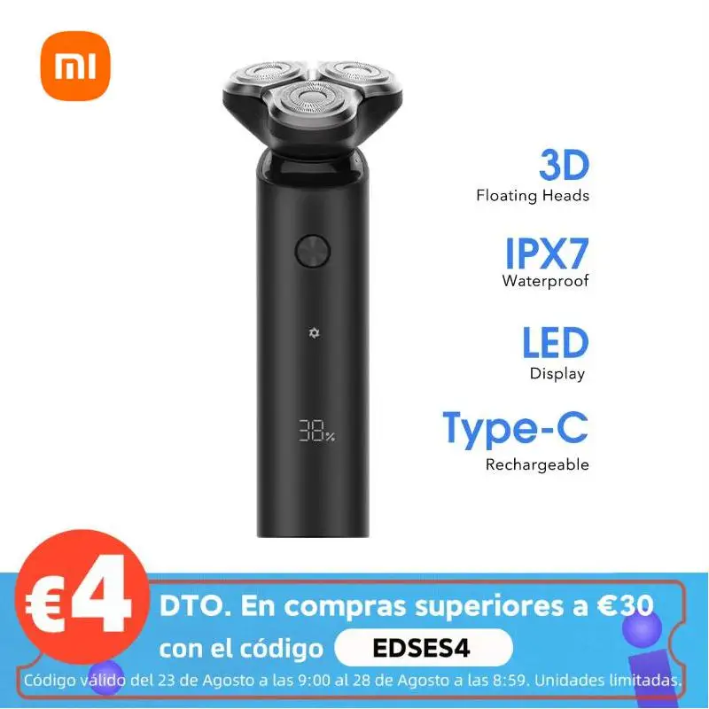 Электробритва XIAOMI Mijia для мужчин Водонепроницаемый моющийся умный триммер