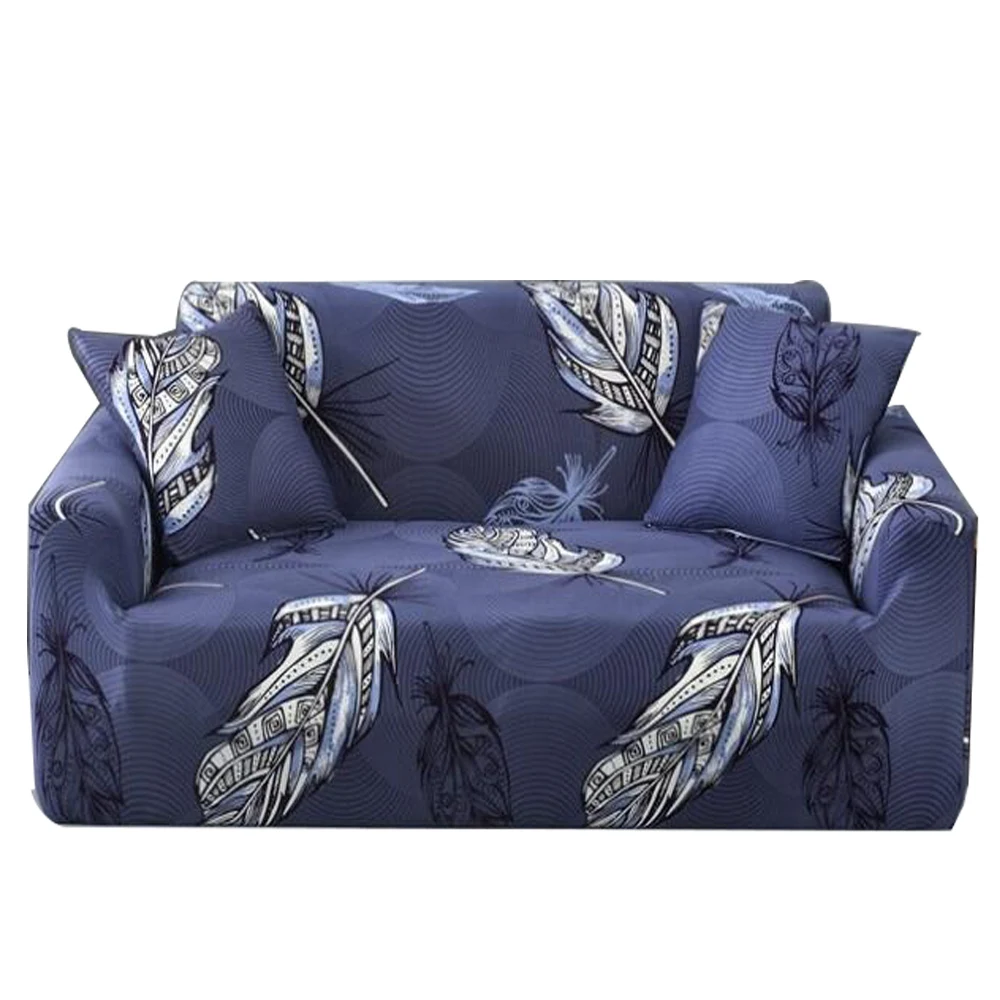 Универсальный чехол для дивана с принтом гибкий эластичный комплет софы чехлы