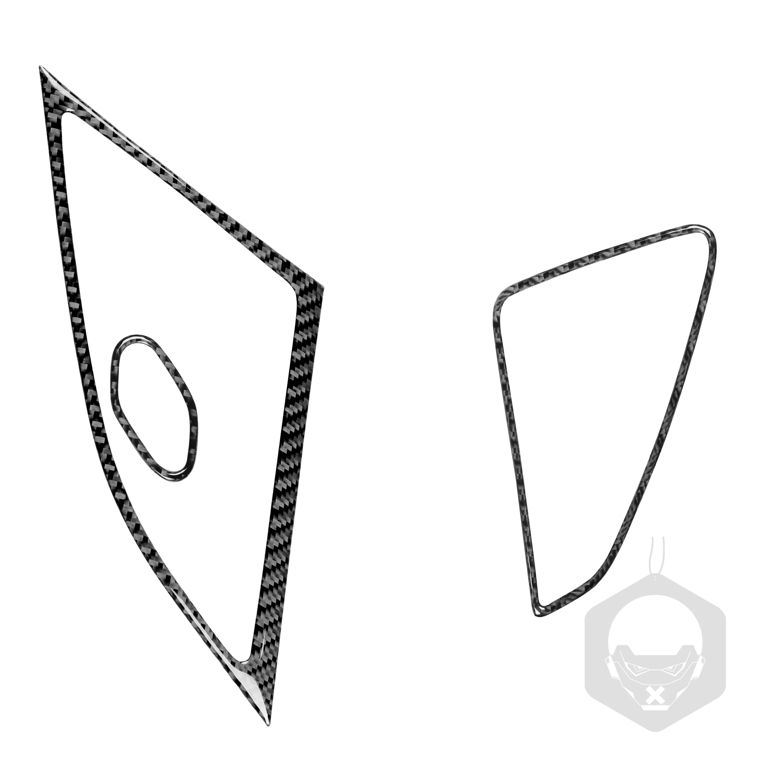 

Подходит для 2014-2019 Chevrolet Corvette C7, декоративная наклейка на дверную панель из углеродного волокна