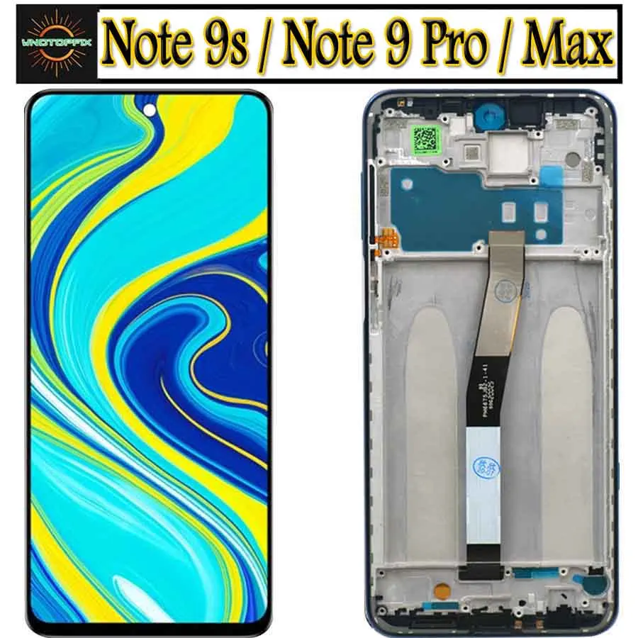 Оригинальный ЖК-дисплей 6 67 дюйма для Xiaomi Redmi Note 9 Pro сенсорный экран дигитайзер в