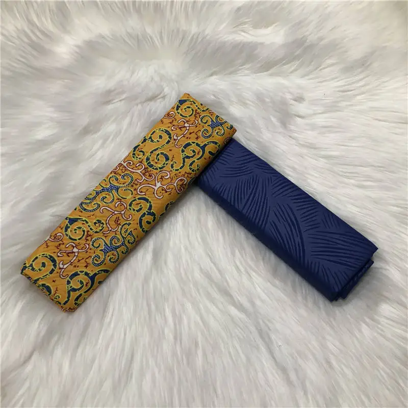 Новый стиль 2019 ткань для воска Анкары kente 4 Ярда воск модная принты восковая