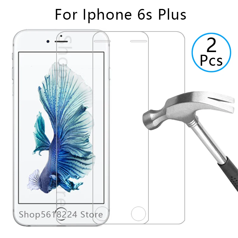 Оригинальное Защитное стекло для iphone 6s plus закаленное Защитная пленка экрана s6|Защитные стёкла и плёнки