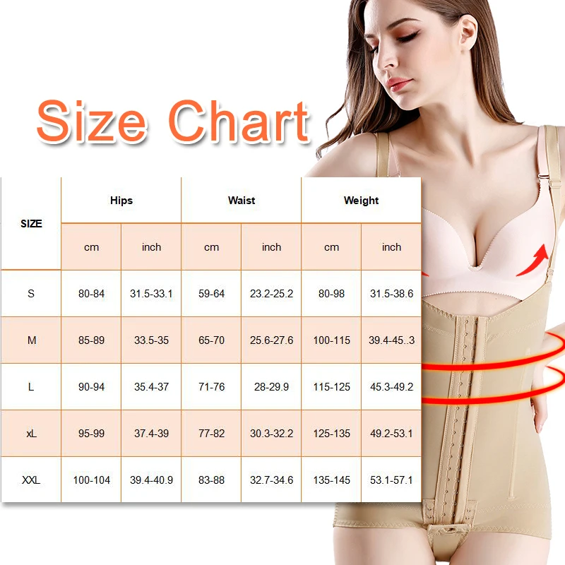 

Women Waist Trainer Shapewear Bodysuit Slimming tummy Control Body shaper Zipper Underbust Corset Underear Belt