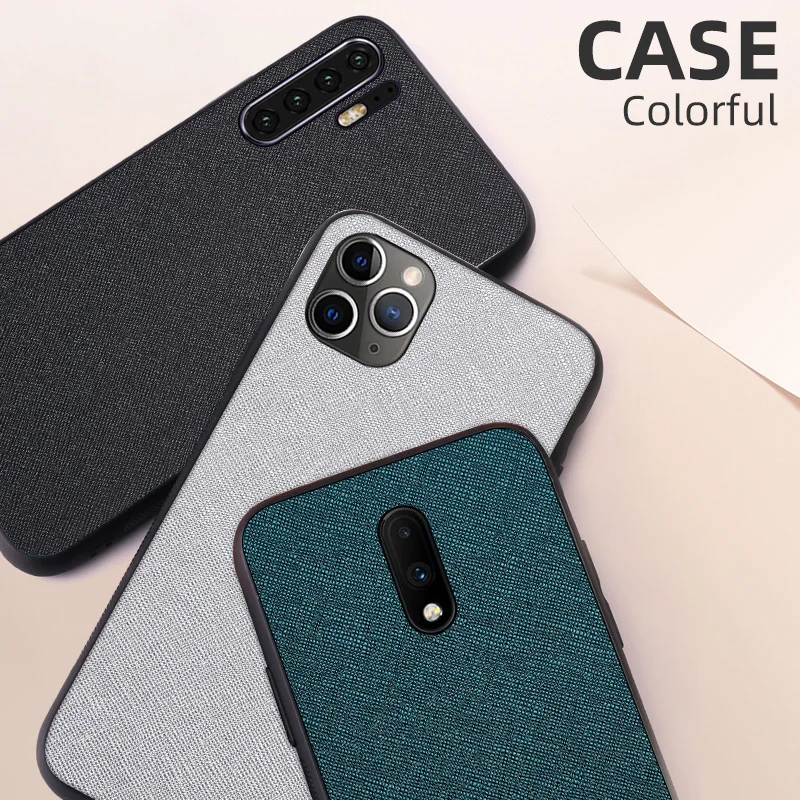 

Texture Case For Oneplus 8 Case Nord Ultra Thin Cover Protective Back Funda For OnePlus 7T 7 Pro 6T Bumper 1+Nord oneplus8